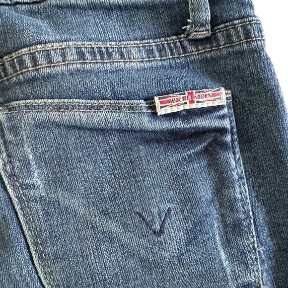 Hudson Jeans Girls Sz 12 Blue Skinny Zipper pockets Everyday casual preppy 1121 - Picture 13 of 13